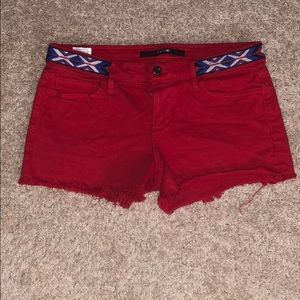 Joe's Jeans Red Shorts